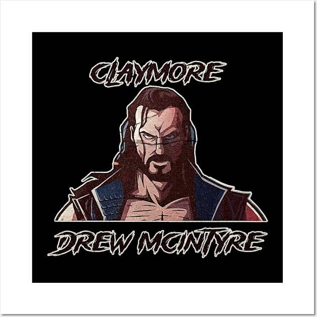 Drew Mcintyre Wall Art by Habli